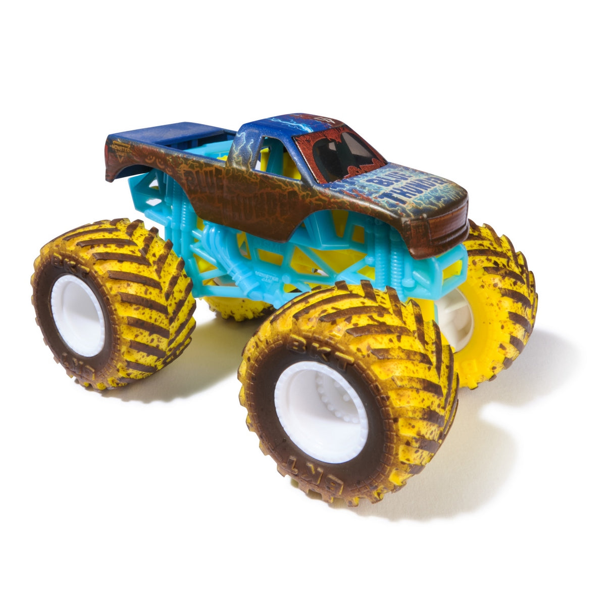 Monster Jam Veh 1:64 Cambia Color - Blue Thunder